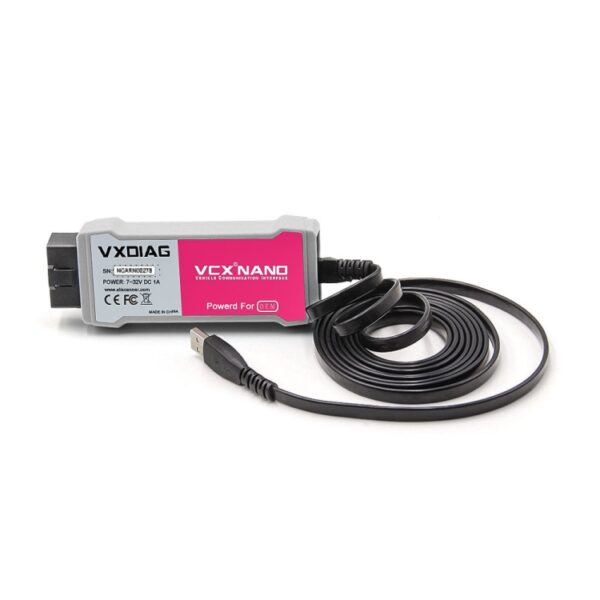 VXDIAG VCX NANO RVDIAG For Renault Alle systemer diagnostisk verktøy J2534 ECU koding og programmering OBD2 skanner - Image 2
