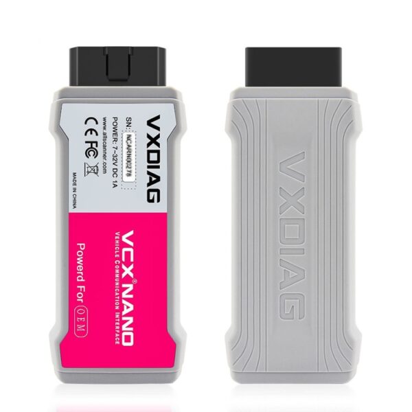 VXDIAG VCX NANO RVDIAG For Renault Alle systemer diagnostisk verktøy J2534 ECU koding og programmering OBD2 skanner - Image 3