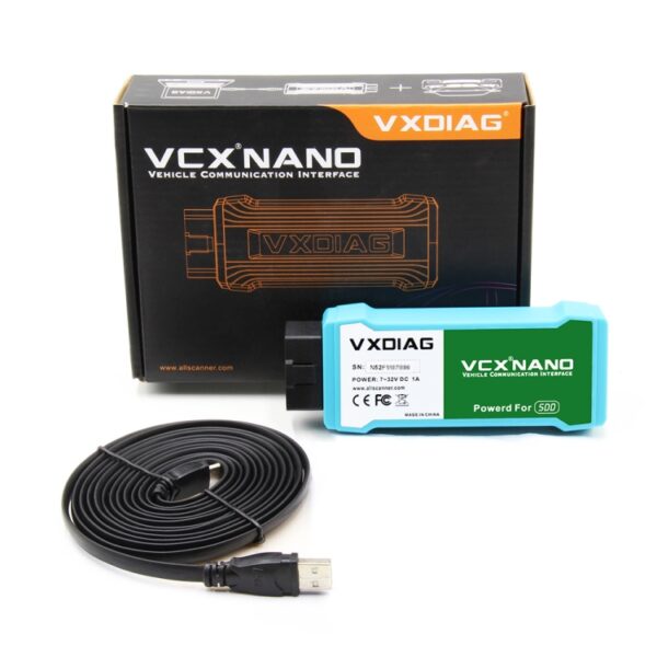 VXDIAG VCX NANO Nyeste WIFI-versjon V154-programvare for Land Rover og Jaguar