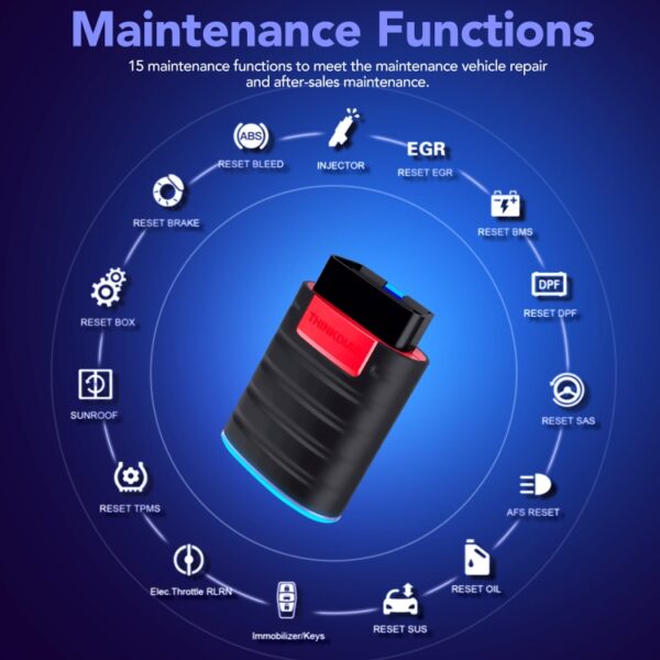 Thinkdiag OBD2 Full System diagnose med alle merker  lisensfri oppdatering i et år - Image 4