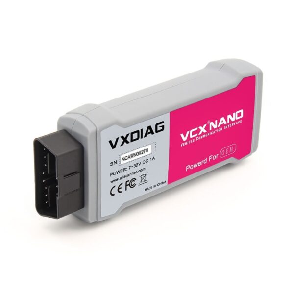 VXDIAG VCX NANO RVDIAG For Renault Alle systemer diagnostisk verktøy J2534 ECU koding og programmering OBD2 skanner - Image 4