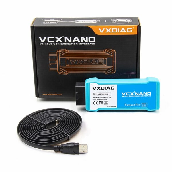 VXDIAG NANO TIS WiFi-diagnostiske verktøy for minivci Techstream V16.20.023