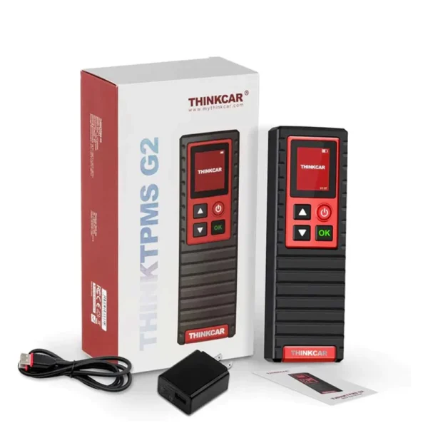 THINKTPMS G2 TPMS Relearn Tire Reset Tool, TPMS Tire Pressure Detector Handheld Terminator, Relearn, Reset og Program TPMS Sensors